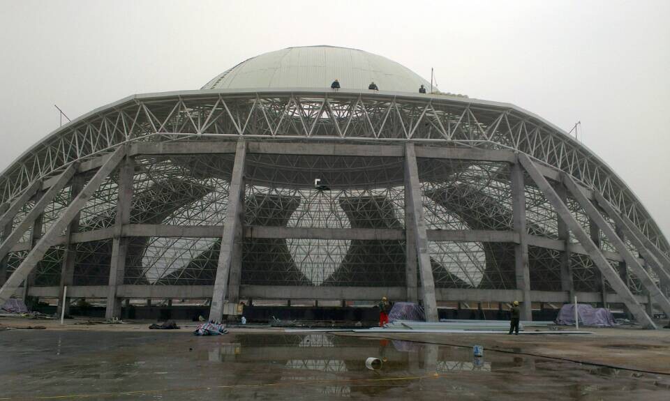 湛江温泉馆网架工程